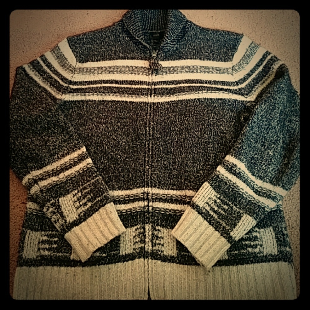 J Crew zip up sweater
